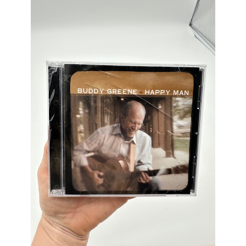 Buddy Greene CD Happy Man Folk Bluegrass Acoustic‎ Music 2007 Release